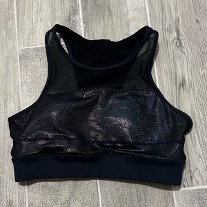 ZYIA size large blue twilight All star bra with removable padding